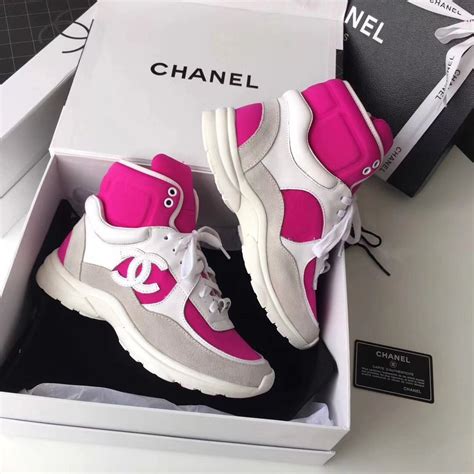 chanel sneakers dame|chanel high top sneakers 2021.